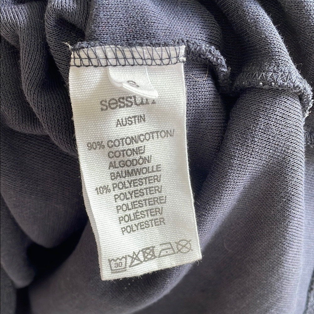 Navy Button-Shoulder Sweater - Picture 5 of 5